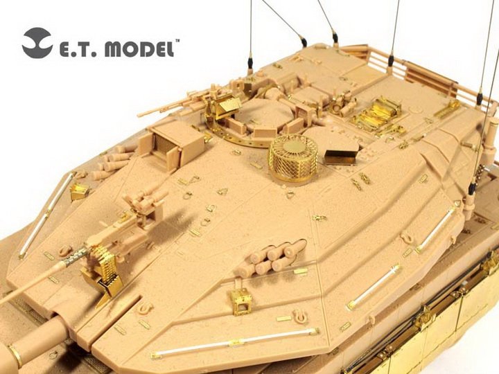 E.T. Model E35-097 Israel Merkava Mk.IV Tank LIC Basic (For ACADEMY 13227) 1/35 – immagine 5
