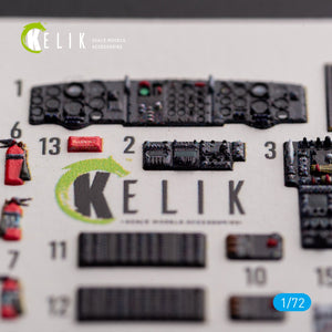 KELIK K72144 HC.1 Chinook - interior 3D decals for Airfix kit 1/72 – immagine 3
