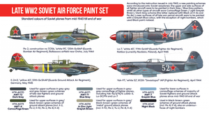 Hataka HTK-AS20 Late WW2 Soviet Air Force paint set (6x17ml) – image 2