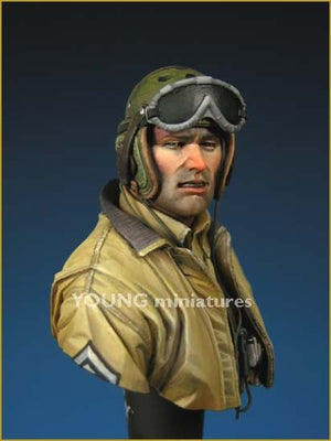 Young Miniatures YM1808 U.S. TANK CREW Europe WWII 1/10 – immagine 7