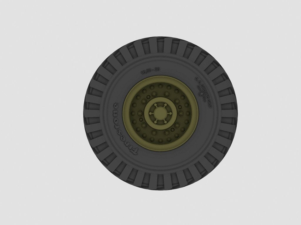Panzer Art RE35-304 Matador/Dorchester/AEC Road wheels (Firestone) 1/35 – imagen 2