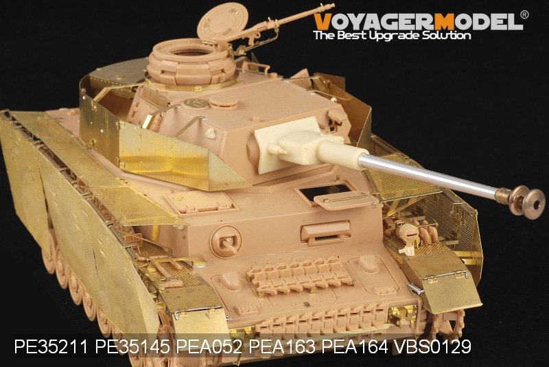 Voyager Model PEA164 WWII German Panzer.IV Ausf.J &amp;quot;Thoma shields&amp;quot; wire mesh schürzen (For All) 1/35 – imagen 8
