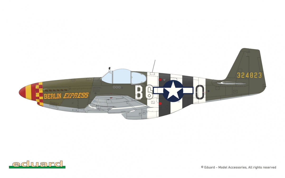 Eduard 82176 P-51B Mustang Malcolm Hood Canopy - The ProfiPACK Edition 1/48 – imagen 6