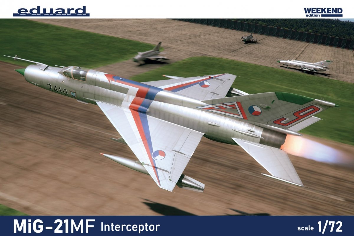 Eduard 7469 MiG-21MF Interceptor Weekend edition 1/72 – immagine 2