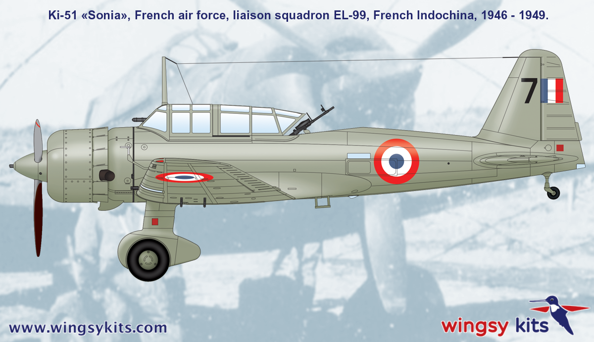 Maquette Wingsy Kits D5-06 IJA Type 99 Ki-51 « Sonia » dans d&amp;#39;autres armées, échelle 1/48 – image 9