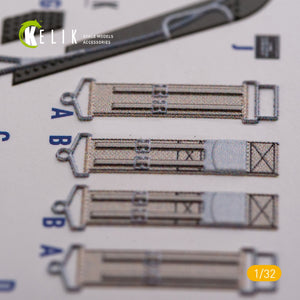 KELIK K32018 OS2U Kingfisher - Interior 3D Decal for Kitty Hawk/Zimi models kit 1/32 – imagen 11