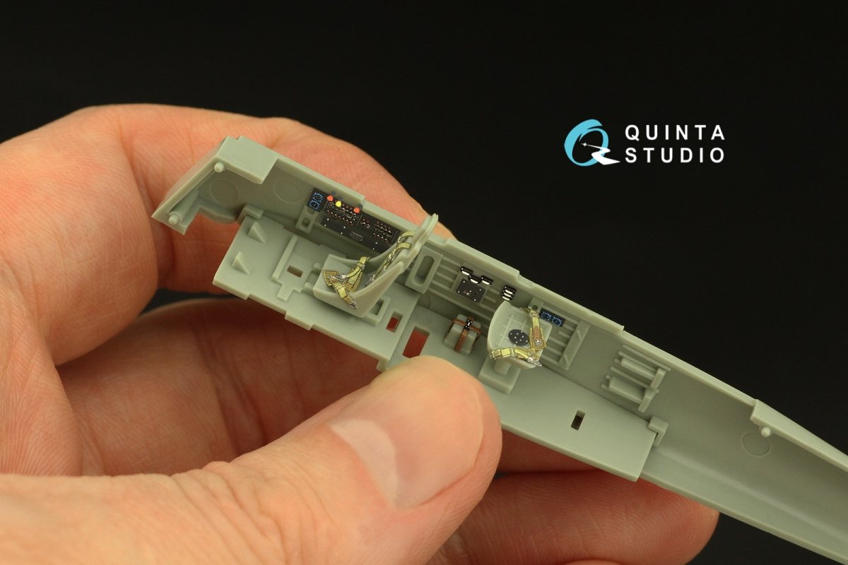 Quinta Studio QD72059 Ju 87 D/G 3D-Printed &amp;amp; coloured Interior on decal paper (Academy/Special Hobby) 1/72 – imagen 7