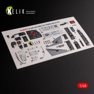 KELIK K48099 A-6A Intruder - interior 3D decals for HobbyBoss kit 1/48 – Bild 2