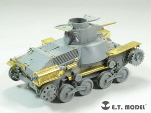 E.T. Model E35-182 IJA Type 95 Light Tank&amp;quot;Ha-go&amp;quot; Early Production (For DRAGON 6767) 1/35 – imagen 4