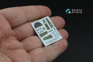 Quinta Studio QD72198 Bristol Beaufighter Mk.X 3D-Printed coloured Interior on decal paper (Hasegawa) 1/72 – immagine 5