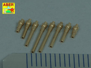 Aber A72 005 Set of 8 turned cal .50 (12,7mm) U.S. Browning M2 barrels for P-47 Thunderbolt 1/72 – imagen 4