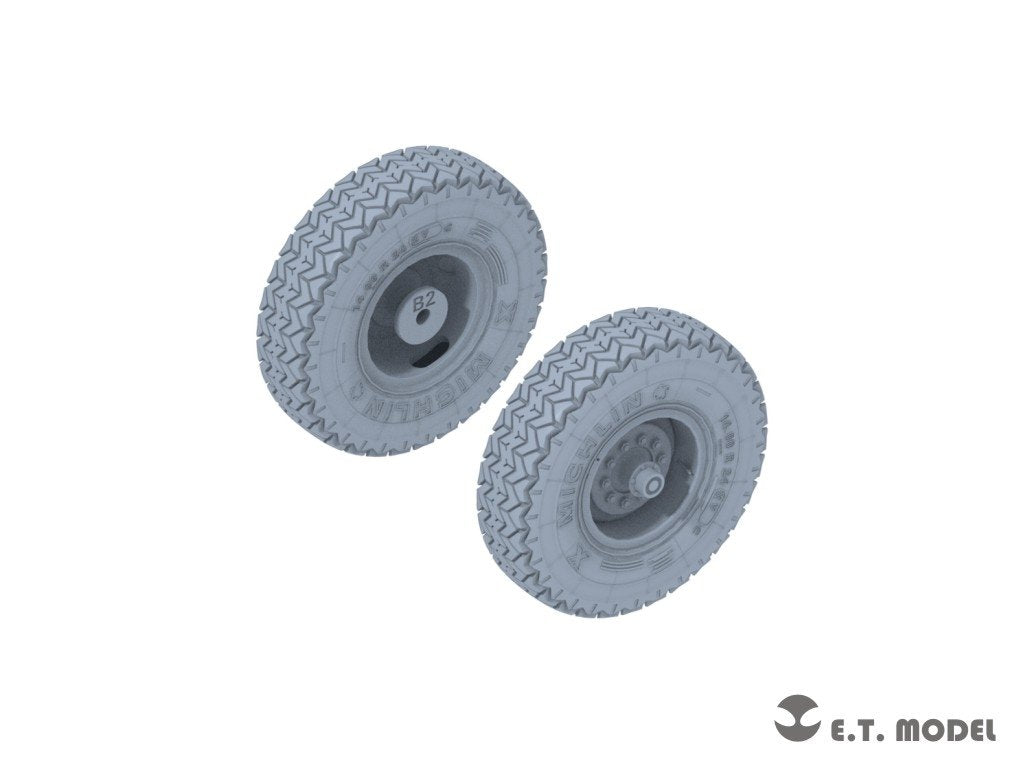 E.T. Model P35-118 US M911 C-HET(8x6) Sagged wheels For Meng Kit 1/35 – imagen 3