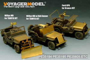 Voyager Model PE35605 WWII U.S. Ford GPW 1/4ton Mod.1942 For Bronco 35107 1/35 – zdjęcie 7