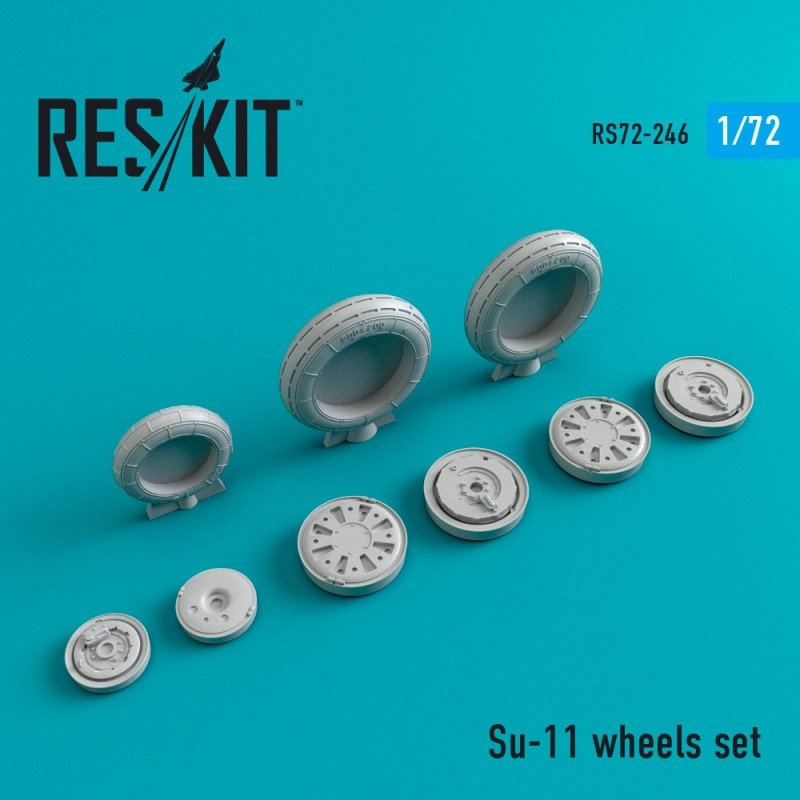 RESKIT RS72-0246 Su-11 wheels set 1/72