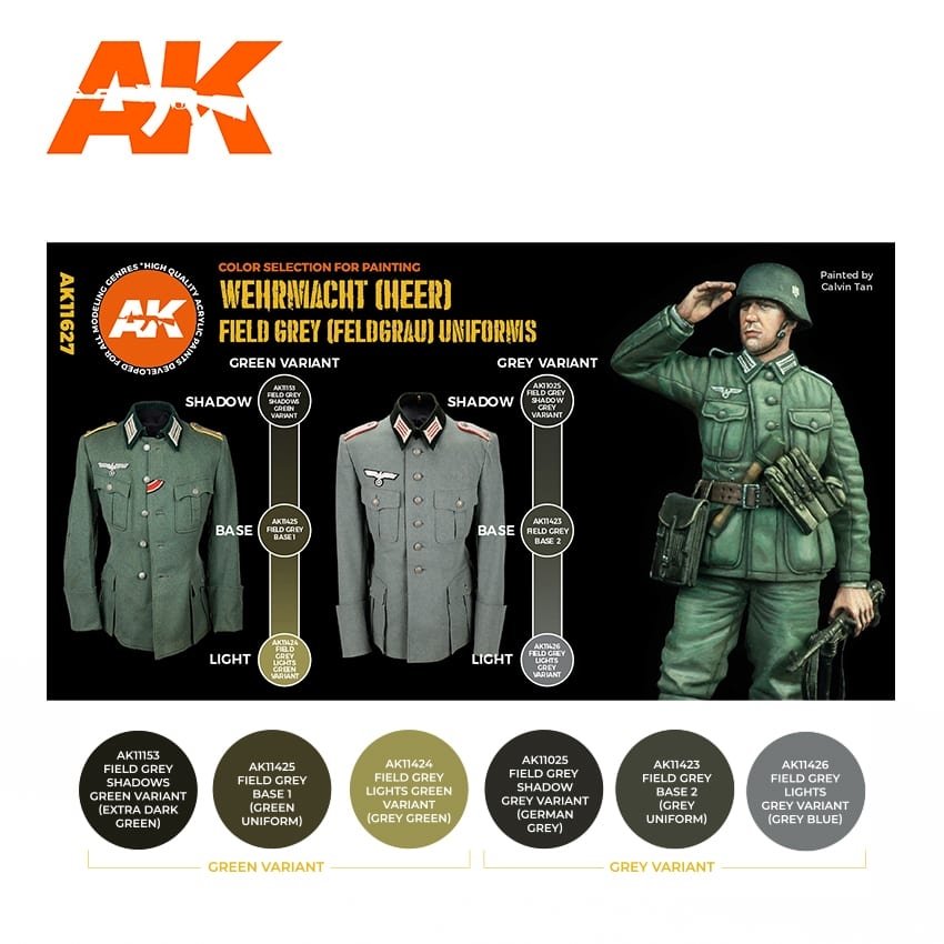 UNIFORMES AK Interactive AK11627 GRIS TERRAIN (FELDGRAU) – image 2