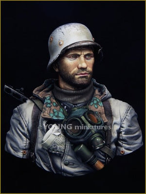 Young Miniatures YM1849 German Motorcyclist East Front WWII 1/10 – imagen 7