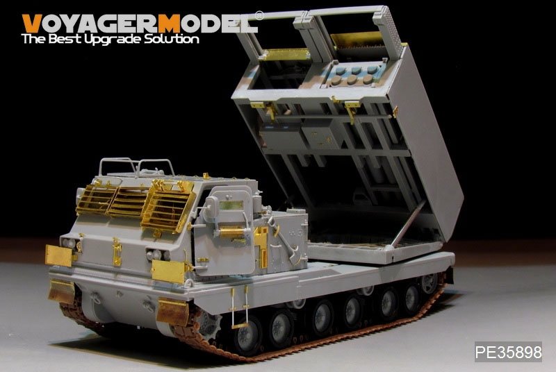 Voyager Model PE35898 Modern US M270A1 Mittlere Artillerie Racketen System Basic for TRUMPETER 1/35 – immagine 5
