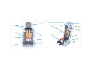 Quinta Studio QR+48073 K-36DM (initial release) ejection seat (for Su-17M3/M4/UM3/22, Su-24, MiG-29 9-12 Early aircraft) (All kits) 1/48 – imagen 8