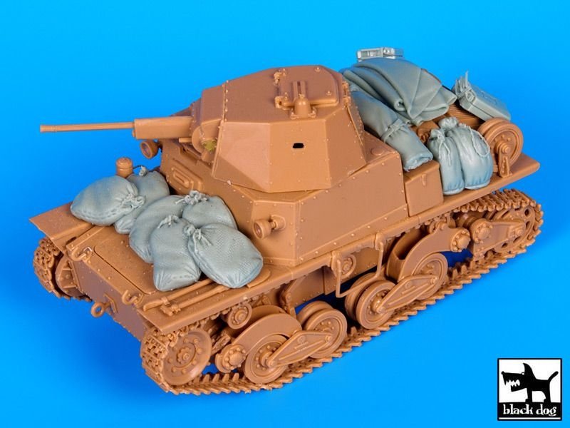 Black Dog T35114 Carro Armato L6 accessories set 1/35 – imagen 2