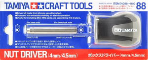 Tamiya 74088 Tourne-écrou 4 mm/4,5 mm – image 2