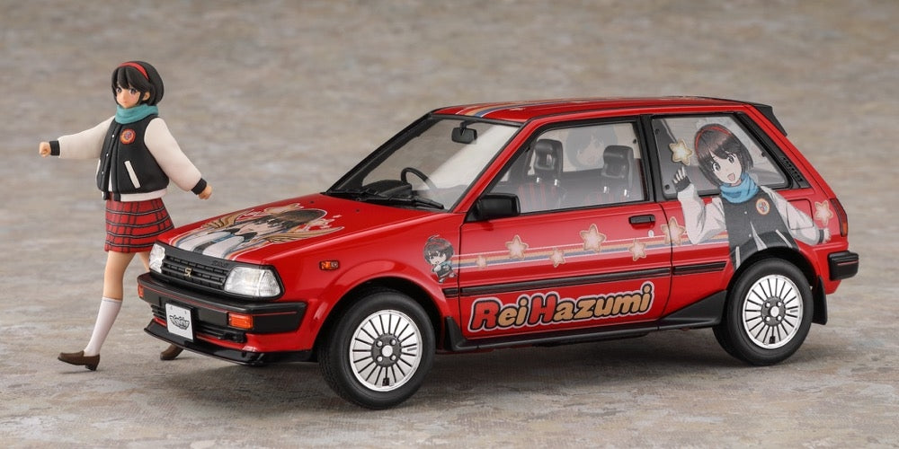 Hasegawa SP633 Toyota Starlet EP71 &amp;quot;Rei Hazumi&amp;quot; w/ Figure 1/24 – image 2
