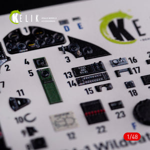 KELIK K48082 FM-1 Wildcat/Martlet Mk.V interior 3D decals for Tamiya kit 1/48 – imagen 5