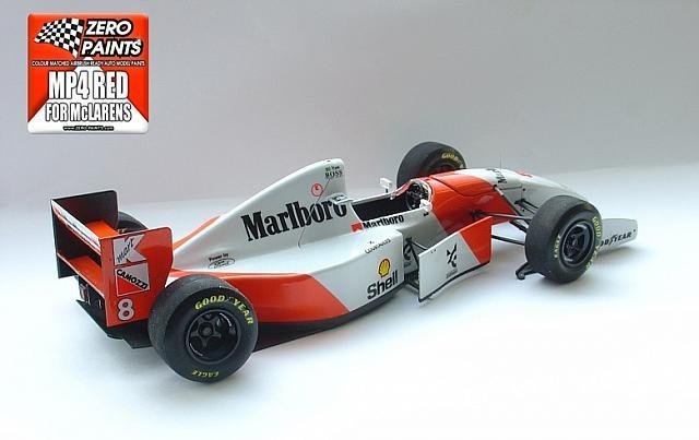 Zero Paints 1066-30 Mclaren MP4 (Marlboro) Red 30ML – zdjęcie 2