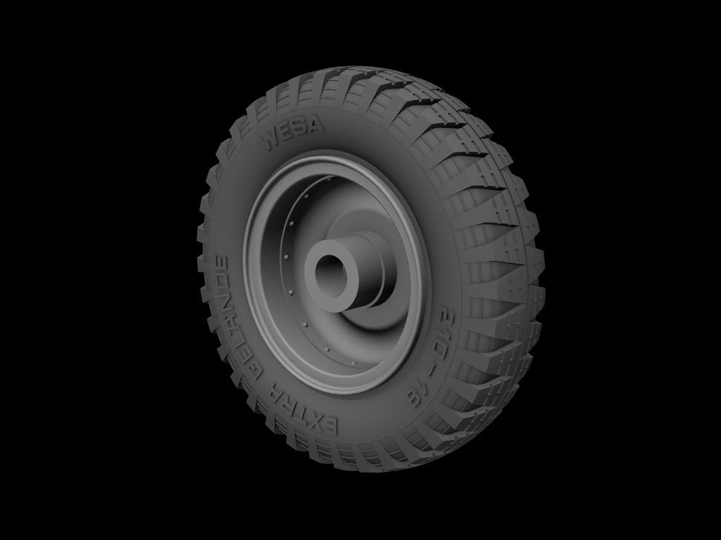 Panzer Art RE35-288 Road wheels for Horch 15 (Gelande) 1/35 – Bild 2