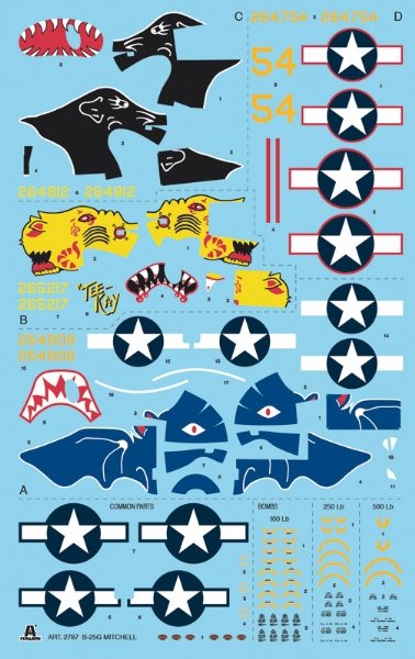 Italeri 2787 B-25G Mitchell 1/48 – image 7