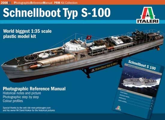 Italeri 5603 Schnellboot Typ S-100 1/35