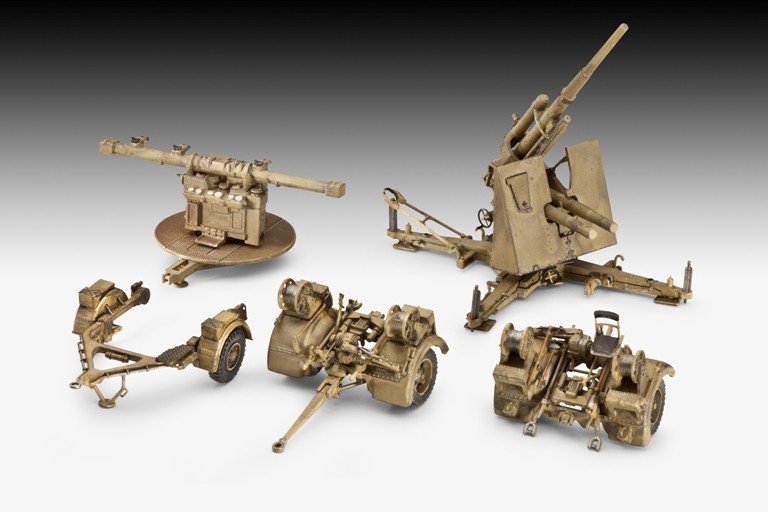 Revell 03174 8,8 cm Flak 36 (Fire Director 40, Sd.Ah. 202 &amp;amp; 52) 1/72 – immagine 2