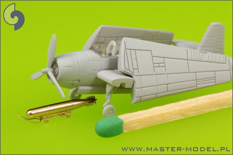 Master SM-350-072 USN Airborne torpedoes Mark 13 (22.4in) with trolleys - early type (10 pcs) – imagen 8