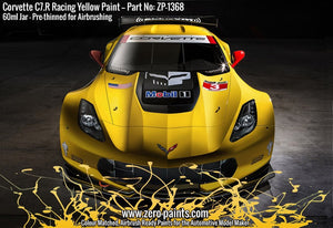 Peinture jaune course Zero Paints ZP-1368 Corvette C7.R 60 ml  – image 2