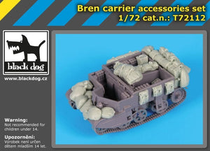 Black Dog T72112 Bren Carrier accessories set for IBG Models 1/72 – imagen 2