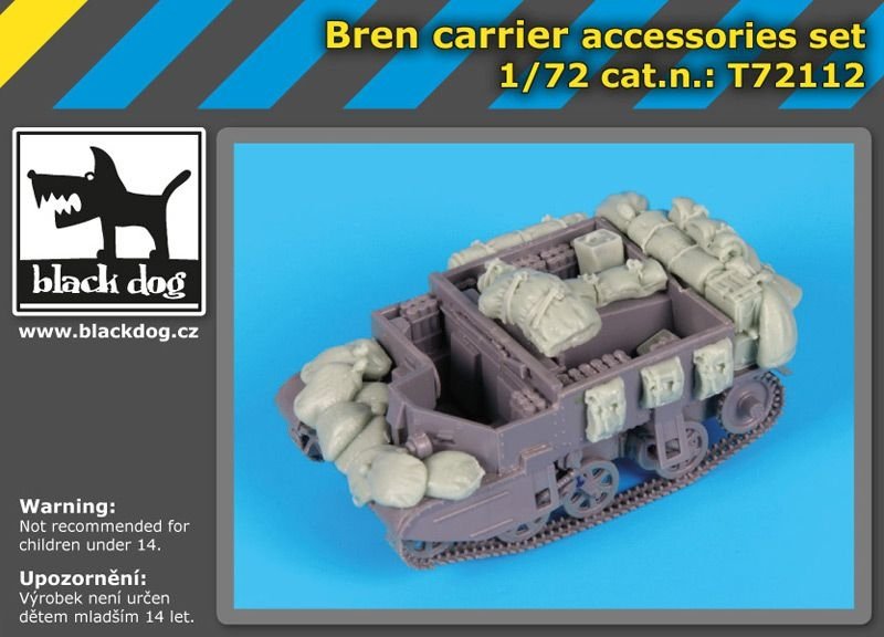 Black Dog T72112 Bren Carrier accessories set for IBG Models 1/72 – imagen 2