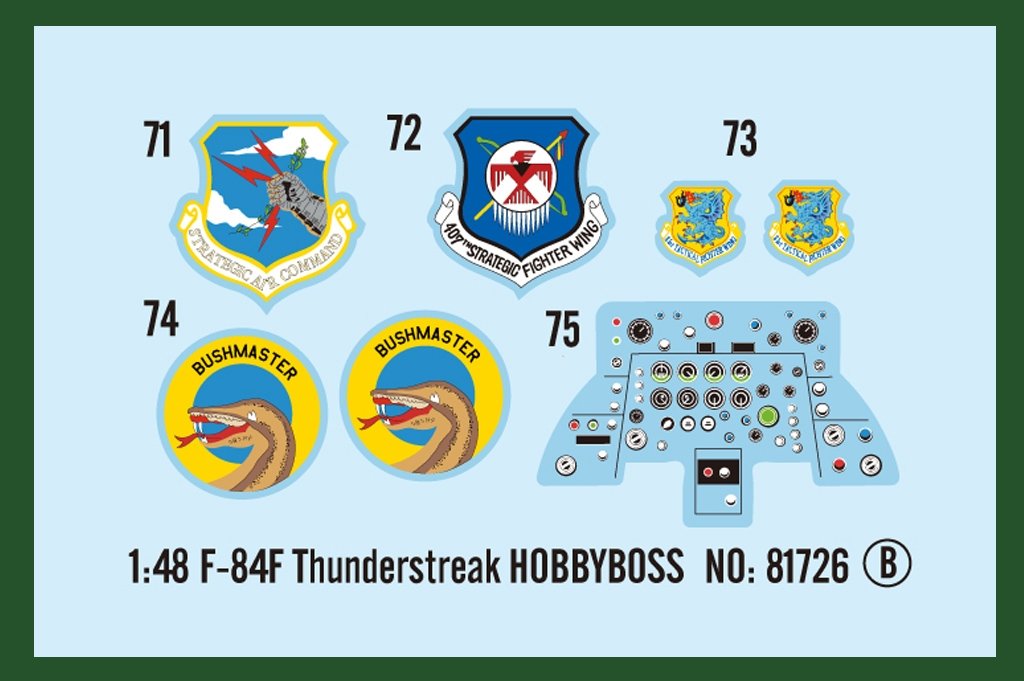 Hobby Boss 81726 F-84F Thunderstreak 1/48 – image 4
