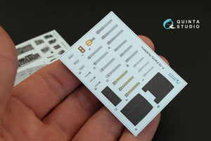 Quinta Studio QD32021 F-16C 3D-Printed &amp;amp; coloured Interior on decal paper (for Academy kit) 1/32 – imagen 5