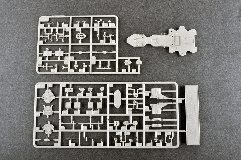 Trumpeter 06736 German Gneisenau Battleship 1/700 – imagen 6