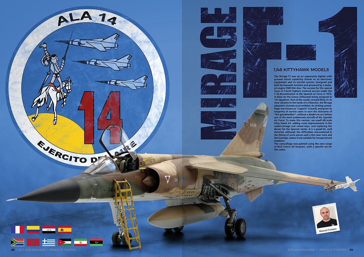 AK Interactive AK2931 ACES HIGH MAGAZINE ISSUE 15 FRENCH JET FIGHTERS – imagen 2