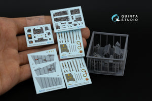 Quinta Studio QD+48490 F-4S Phantom II 3D-Printed &amp;amp; coloured Interior on decal paper (Academy) (with 3D-printed resin parts) 1/48 – immagine 2