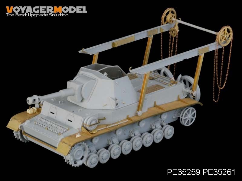 Voyager Model PE35259 WWII German Heuschrecke IVb &amp;quot;Grasshopper&amp;quot; for Trumpeter 00373 1/35 – image 5
