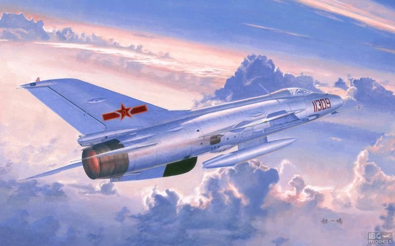 Trumpeter 02860 J-7B Fighter 1/48