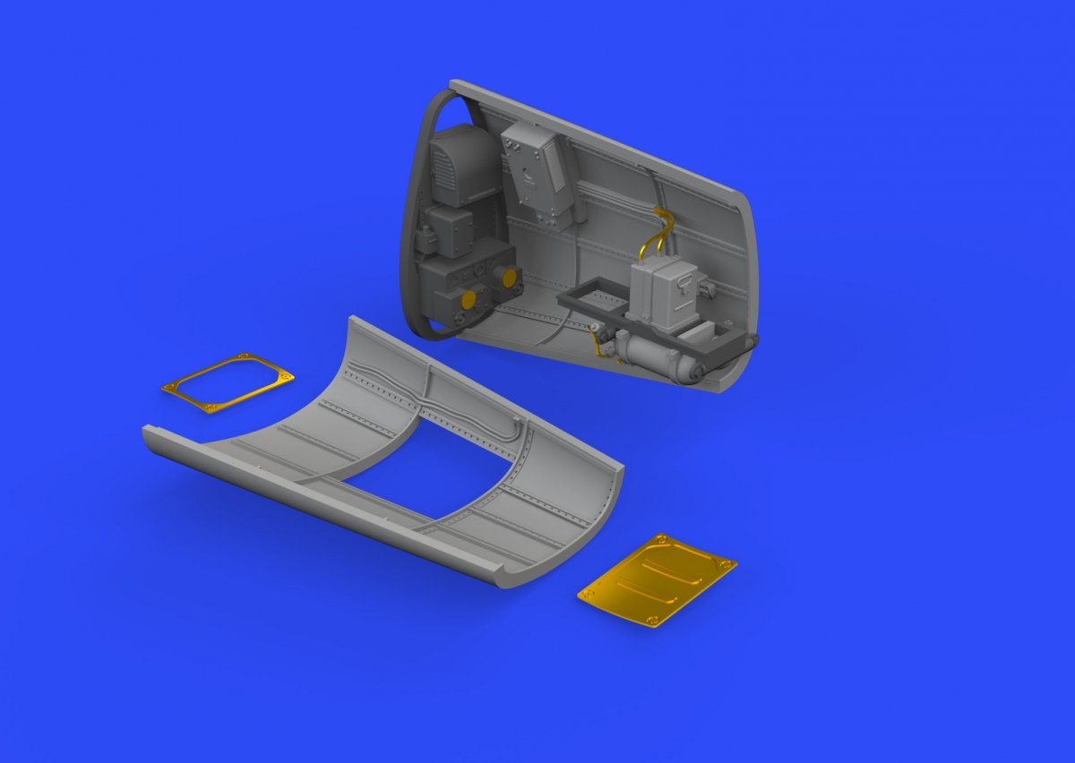 Eduard 648257 Bf 109G-2/4 compartiment radio EDUARD 1/48 – image 3