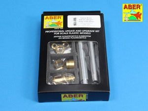 Aber 16L-05 Lufa 88 mm KwK 36 L/56 do czołgu Tiger I z wczesnej produkcji / German 88 mm KwK 36 L/56 Tiger I Early Barrel 1/16 – immagine 10