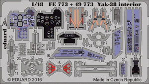 Eduard 49773 Yak-38 intérieur 1/48 Hobby Boss