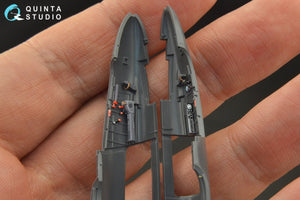 Quinta Studio QD72036 He 162 3D-Printed &amp;amp; coloured Interior on decal paper (Special Hobby) 1/72 – imagen 2