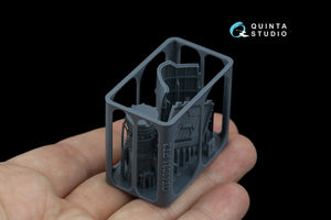 Quinta Studio QT48081 Ka-52/Ка-52М Engine with bay and cover, portside (Zvezda/Quinta) 1/48