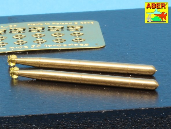 Aber 350L-60 Coffret de 6 torpilles japonaises 61 cm Type 93 (1/350) – image 3