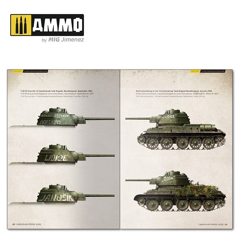 AMMO of Mig Jimenez 6145 T-34 Colors. T-34 Tank Camouflage Patterns in WWII (Multilingual) – Bild 8