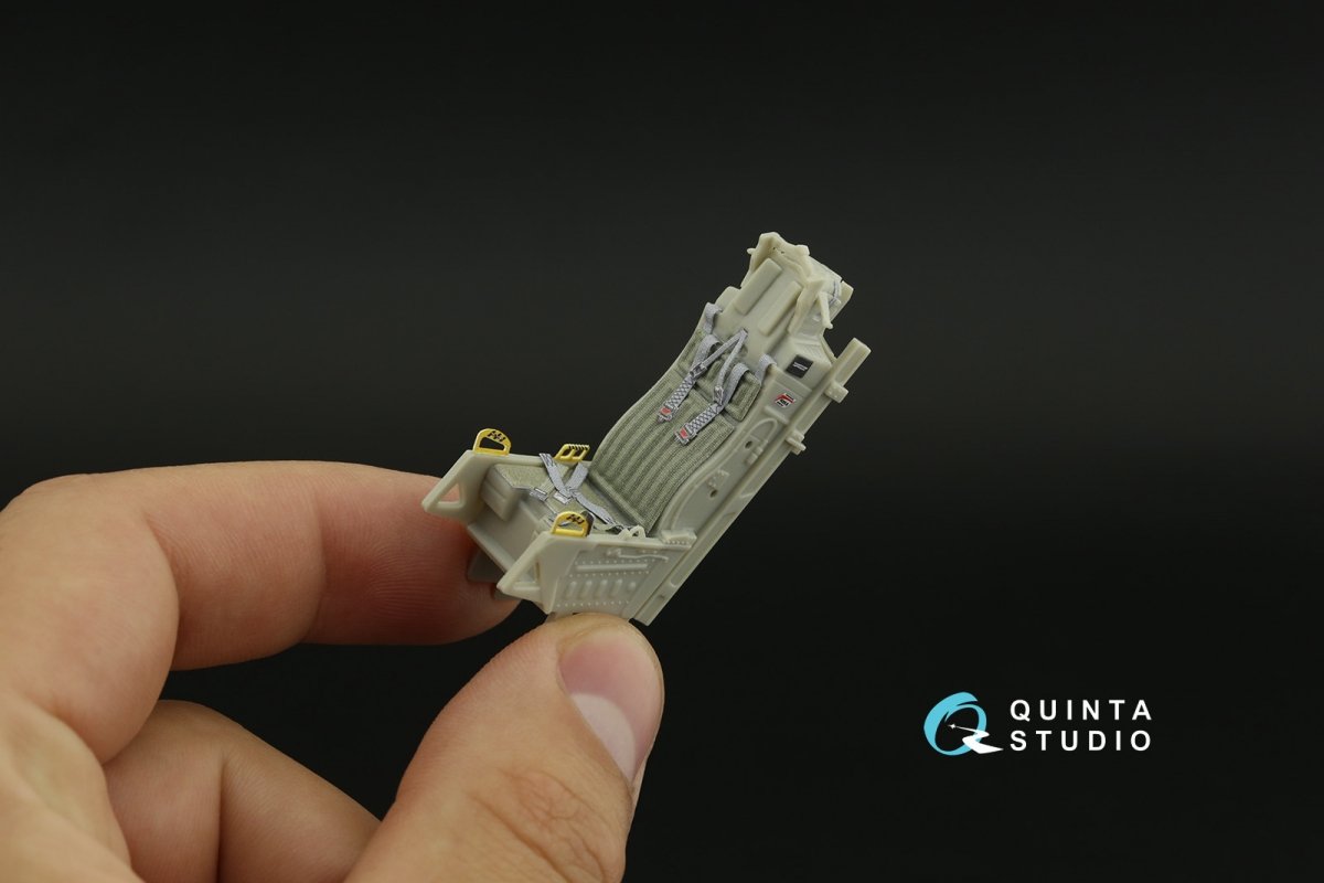 Quinta Studio QD32155 F-15C Early/F-15A/F-15J early 3D-Printed &amp;amp; coloured Interior on decal paper (Tamiya) 1/32 – imagen 10